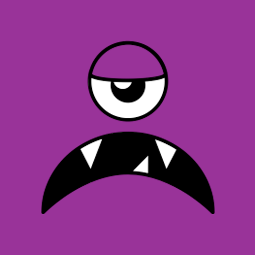 Escolha o monstro roxo